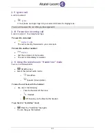 Preview for 20 page of Alcatel-Lucent 8082 My IC Phone User Manual