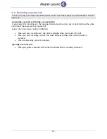 Preview for 28 page of Alcatel-Lucent 8082 My IC Phone User Manual