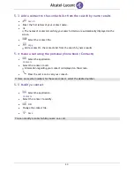 Preview for 30 page of Alcatel-Lucent 8082 My IC Phone User Manual