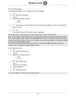 Preview for 46 page of Alcatel-Lucent 8082 My IC Phone User Manual