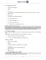 Preview for 48 page of Alcatel-Lucent 8082 My IC Phone User Manual