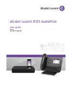 Preview for 1 page of Alcatel-Lucent 8125 audioffice User Manual