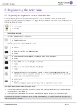 Preview for 42 page of Alcatel-Lucent 8232 DECT Handset User Manual