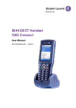 Alcatel-Lucent 8244 DECT Handset User Manual preview