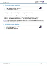 Предварительный просмотр 19 страницы Alcatel-Lucent 8244 DECT Handset User Manual