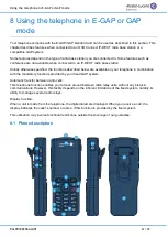 Предварительный просмотр 61 страницы Alcatel-Lucent 8244 DECT Handset User Manual