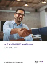 Alcatel-Lucent ALE M3 Administrator'S Manual preview