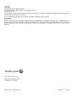 Preview for 2 page of Alcatel-Lucent AOS-W 3.4 MIB Reference Manual