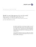 Alcatel-Lucent ENUM Technology White Paper preview