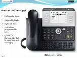 Предварительный просмотр 2 страницы Alcatel-Lucent IP Touch 4038 Basic User Training Manual