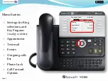 Предварительный просмотр 6 страницы Alcatel-Lucent IP Touch 4038 Basic User Training Manual