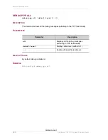 Preview for 291 page of Alcatel-Lucent OmniAccess 700 CLI Command Reference Manual