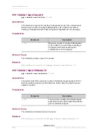 Preview for 303 page of Alcatel-Lucent OmniAccess 700 CLI Command Reference Manual