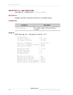 Preview for 305 page of Alcatel-Lucent OmniAccess 700 CLI Command Reference Manual