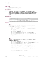 Preview for 353 page of Alcatel-Lucent OmniAccess 700 CLI Command Reference Manual