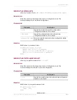 Preview for 402 page of Alcatel-Lucent OmniAccess 700 CLI Command Reference Manual