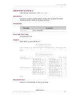 Preview for 430 page of Alcatel-Lucent OmniAccess 700 CLI Command Reference Manual