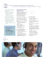 Предварительный просмотр 3 страницы Alcatel-Lucent OmniGenesys Brochure