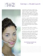 Предварительный просмотр 5 страницы Alcatel-Lucent OmniGenesys Brochure