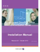 Alcatel-Lucent OmniPCX Office Installation Manual preview