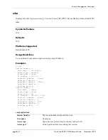 Предварительный просмотр 190 страницы Alcatel-Lucent OmniSwitch 6250 Cli Reference Manual