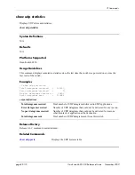 Предварительный просмотр 1160 страницы Alcatel-Lucent OmniSwitch 6250 Cli Reference Manual