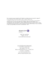 Предварительный просмотр 2 страницы Alcatel-Lucent OmniSwitch 6350 Hardware User'S Manual