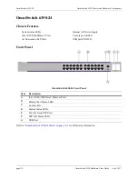 Предварительный просмотр 38 страницы Alcatel-Lucent OmniSwitch 6350 Hardware User'S Manual