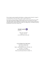 Preview for 2 page of Alcatel-Lucent OmniSwitch 6900 Hardware User'S Manual