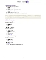 Предварительный просмотр 8 страницы Alcatel-Lucent OmniTouch 8002 User Manual