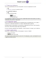 Предварительный просмотр 12 страницы Alcatel-Lucent OmniTouch 8002 User Manual