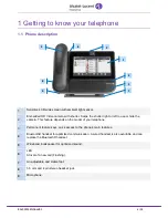 Preview for 6 page of Alcatel-Lucent OpenTouch 8088 User Manual