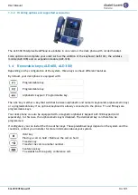 Предварительный просмотр 14 страницы Alcatel-Lucent OPENTOUCH ALE-300 User Manual