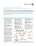 Alcatel-Lucent VPN Firewall Brick Portfolio Brochure preview