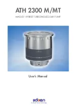 Alcatel Vacuum Technology adixen ACT-2300M User Manual preview