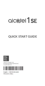 Alcatel 1SE Quick Start Manual preview