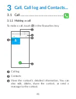 Предварительный просмотр 43 страницы Alcatel 1X 5059A User Manual