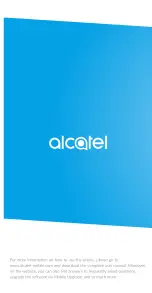 Preview for 1 page of Alcatel 2008D User Manual