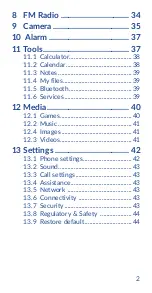 Preview for 4 page of Alcatel 2008D User Manual