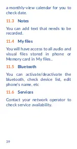 Preview for 41 page of Alcatel 2008D User Manual