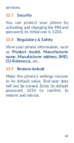 Preview for 46 page of Alcatel 2008D User Manual