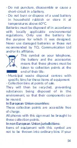 Preview for 56 page of Alcatel 2008D User Manual