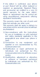 Предварительный просмотр 70 страницы Alcatel 2008D User Manual