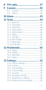 Preview for 4 page of Alcatel 2019G Manual