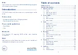 Preview for 2 page of Alcatel 3020D Manual