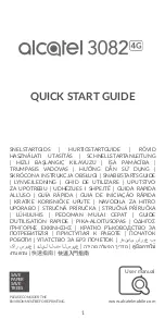 Preview for 1 page of Alcatel 3082 4G Quick Start Manual