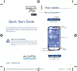 Alcatel 5037E Quick Start Manual предпросмотр