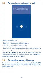 Preview for 16 page of Alcatel 8050E Quick Start Manual