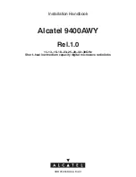 Alcatel 9400AWY Installation Handbook предпросмотр