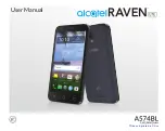 Alcatel A574BL User Manual предпросмотр